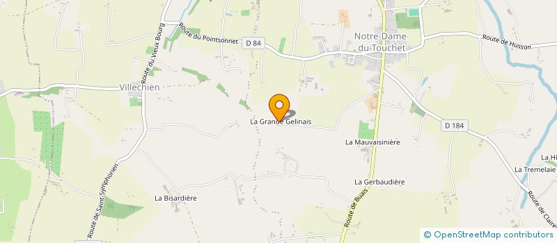 localisation de l'entreprise MADAME JANINE POULAIN  MORTAIN-BOCAGE