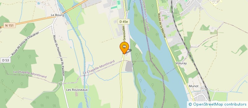 localisation de l'entreprise MADAME JANINE QUERRY  LA CHAPELLE-MONTLINARD