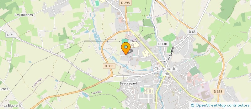 localisation de l'entreprise MADAME JANINE RENARD  LUCEAU