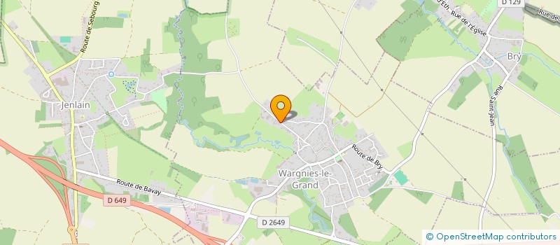 localisation de l'entreprise MADAME JANINE RICHE  WARGNIES-LE-GRAND