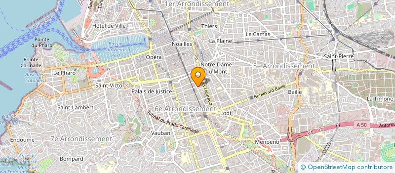 localisation de l'entreprise MADAME JANINE ROUAN à MARSEILLE