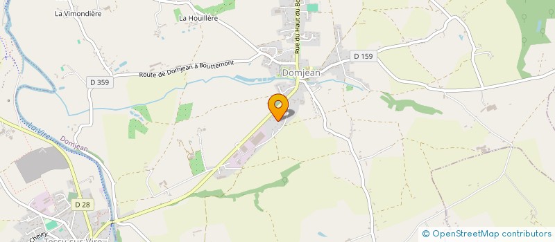 localisation de l'entreprise MADAME JANINE SIMON  MOYON VILLAGES