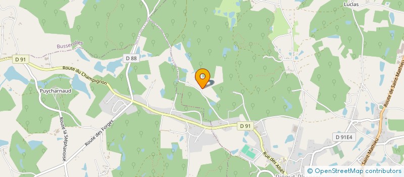 localisation de l'entreprise MADAME JANINE SMITH à PIEGUT-PLUVIERS