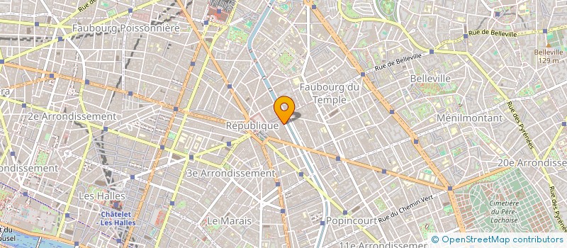 localisation de l'entreprise MADAME JANINE TISSIER  PARIS