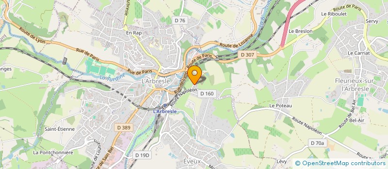 localisation de l'entreprise MADAME JANINE VELLARD  LENTILLY