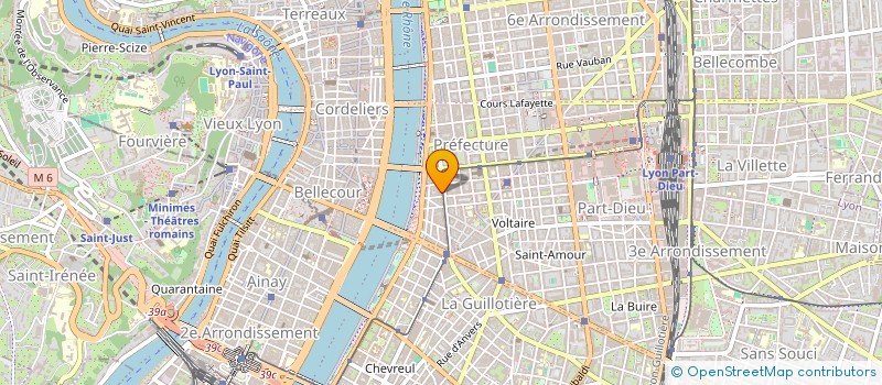 localisation de l'entreprise MADAME JANINE VESSE  LYON