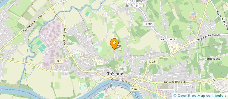 localisation de l'entreprise MADAME JANINE ZANETTY  SAINT-DIDIER-DE-FORMANS