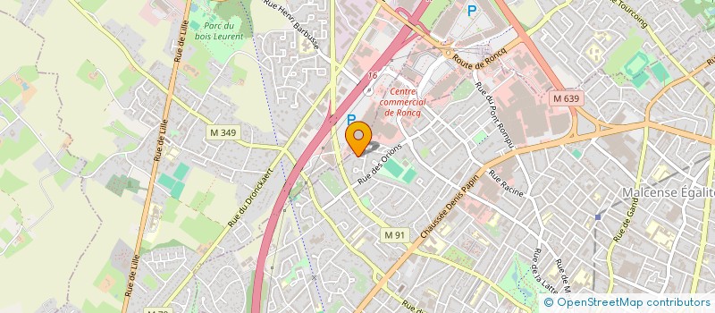 localisation de l'entreprise MADAME JANIQUE DEVARREWAERE à TOURCOING