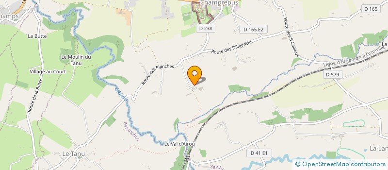 localisation de l'entreprise MADAME JANIQUE GOHIN  CHAMPREPUS