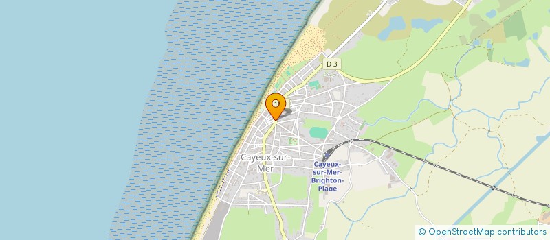 localisation de l'entreprise MADAME JANIQUE LESSENCE à CAYEUX-SUR-MER
