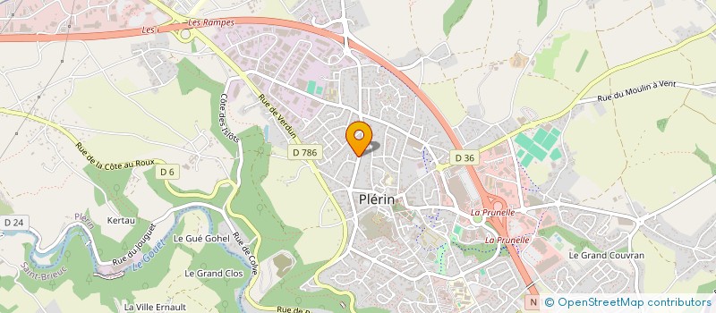 localisation de l'entreprise MADAME JANIQUE PENHOAT à PLERIN