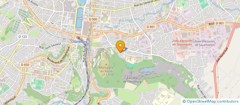 localisation de l'entreprise MADAME JANIQUE VIGNET  CHERBOURG-EN-COTENTIN