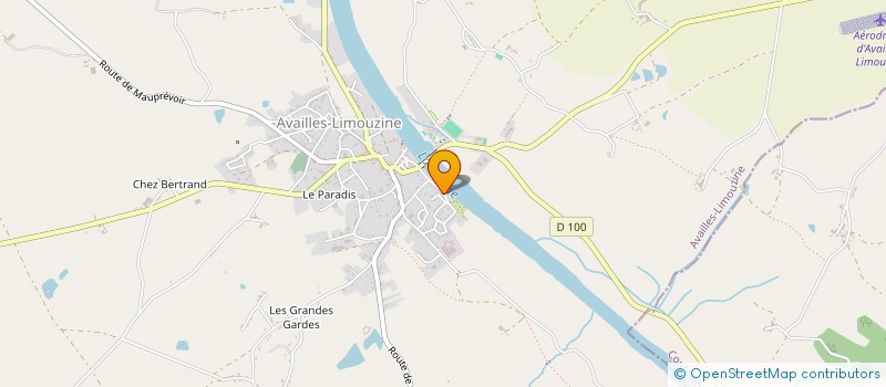 localisation de l'entreprise MADAME JANIS HAZEL  AVAILLES-LIMOUZINE