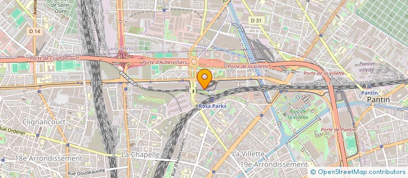 localisation de l'entreprise MADAME JANIS MARTIN  PARIS