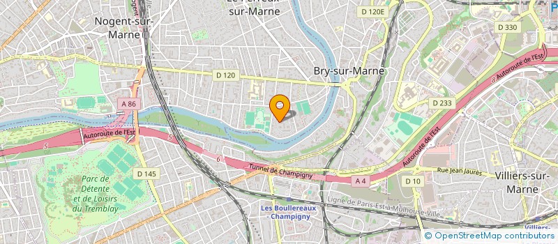 localisation de l'entreprise MADAME JANNA BOUROUIH  LE PERREUX-SUR-MARNE