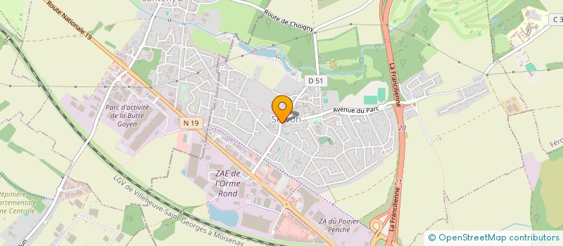 localisation de l'entreprise MADAME JANNA CHEIKH-DEBOUDAUD  SERVON