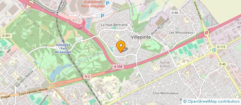 localisation de l'entreprise MADAME JANNA MATILI  ENGHIEN-LES-BAINS