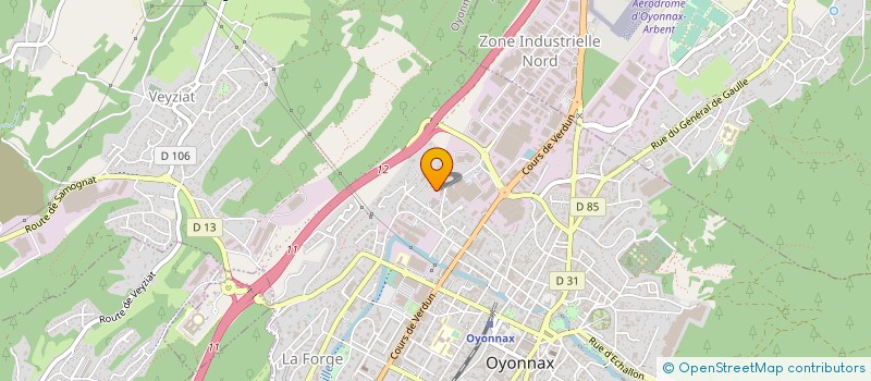 localisation de l'entreprise MADAME JANNA SLOIAN à OYONNAX