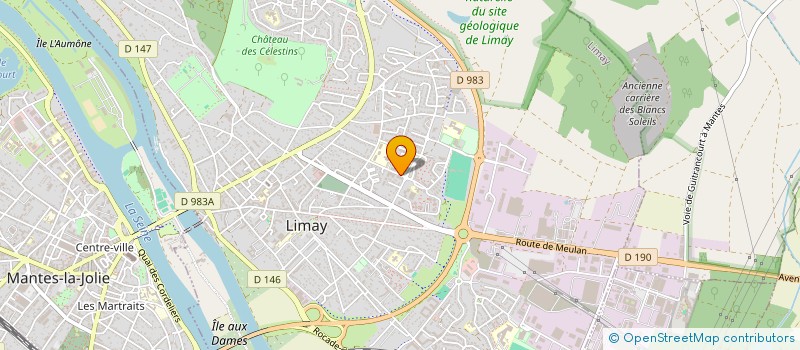 localisation de l'entreprise MADAME JANNA VAUDANDAINE  LIMAY