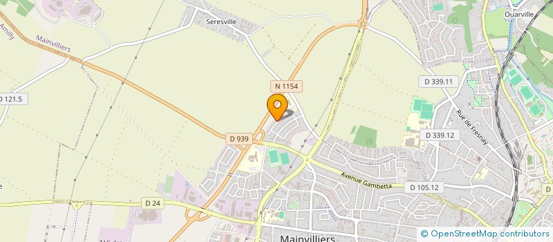 localisation de l'entreprise MADAME JANNA VINOGRADOVA à MAINVILLIERS