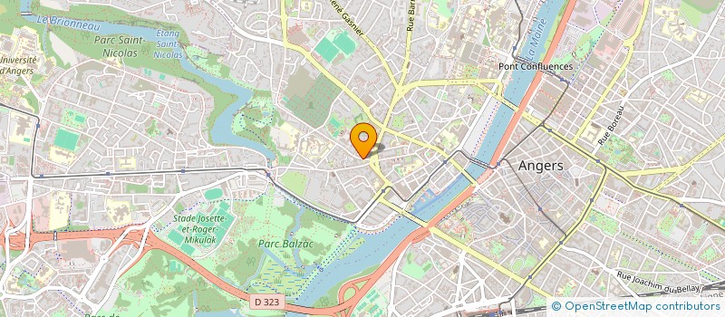 localisation de l'entreprise MADAME JANNAELLE GERNIGON  ANGERS