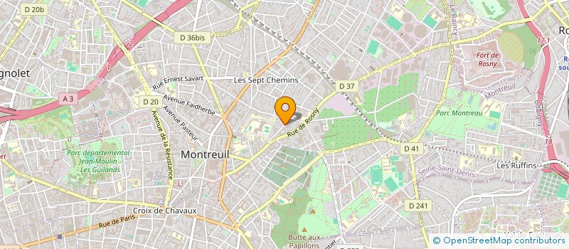 localisation de l'entreprise MADAME JANNATUL MOSAMMAT à MONTREUIL