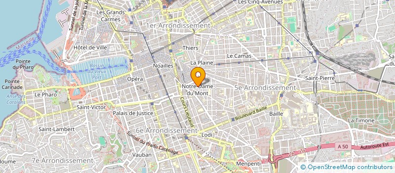 localisation de l'entreprise MADAME JANNE AUNAN à MARSEILLE