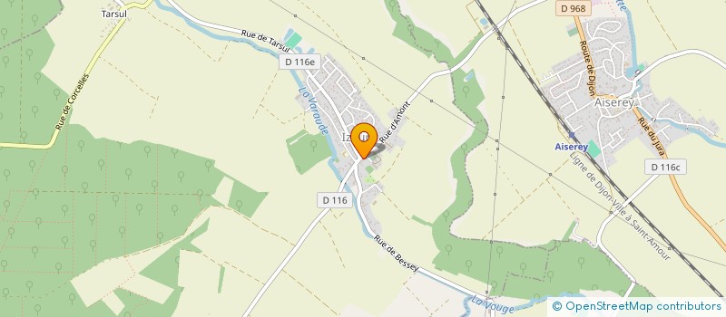 localisation de l'entreprise MADAME JANNICE GUILLOUX  ROUVRES-EN-PLAINE