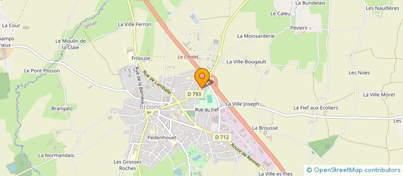 localisation de l'entreprise MADAME JANNICK SALMON à BROONS