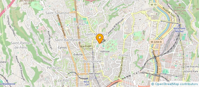 localisation de l'entreprise MADAME JANNY COMERIO à NICE