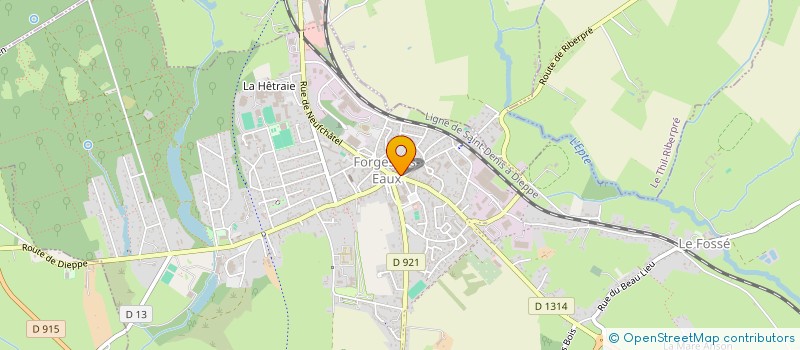 localisation de l'entreprise MADAME JANNY GOYER à FORGES-LES-EAUX
