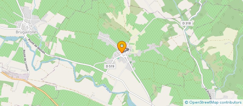 localisation de l'entreprise MADAME JANUCSZ TRZEPIZUR à BRUGAIROLLES