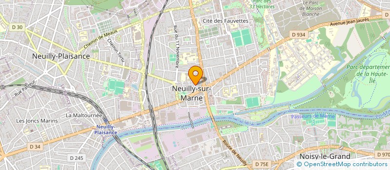 localisation de l'entreprise MADAME JANUKA SABESH à NEUILLY-SUR-MARNE