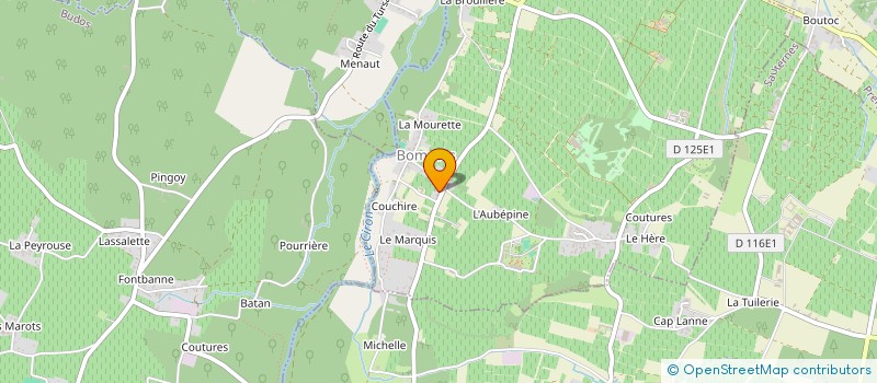 localisation de l'entreprise MADAME JANY AUBATERRE  BOMMES