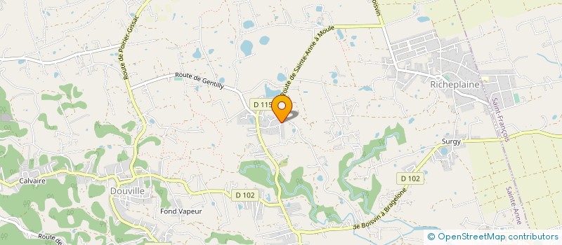 localisation de l'entreprise MADAME JANY KATSOS  SAINTE-ANNE