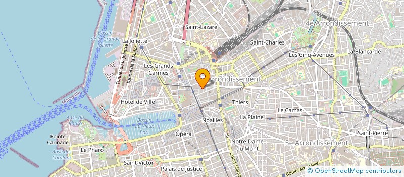 localisation de l'entreprise MADAME JANY OLIVERO à MARSEILLE