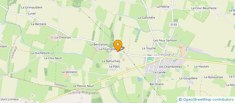 localisation de l'entreprise MADAME JANY TOWLSON à LA COUYERE