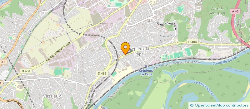 localisation de l'entreprise MADAME JAQUELINE ANTONEL à RILLIEUX-LA-PAPE