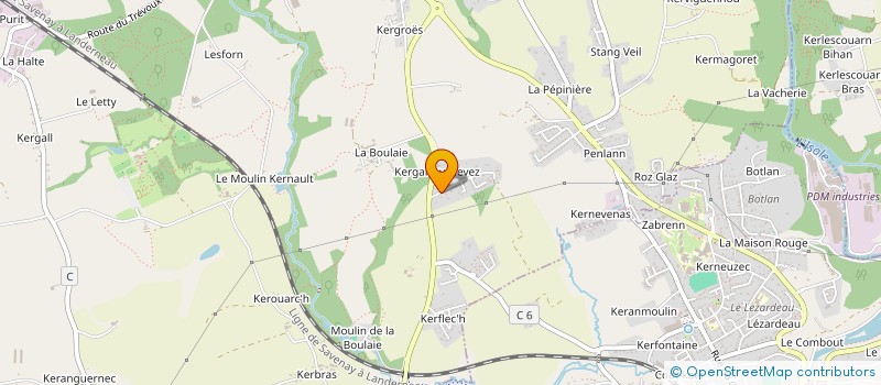 localisation de l'entreprise MADAME JAQUELINE CORPET  MELLAC