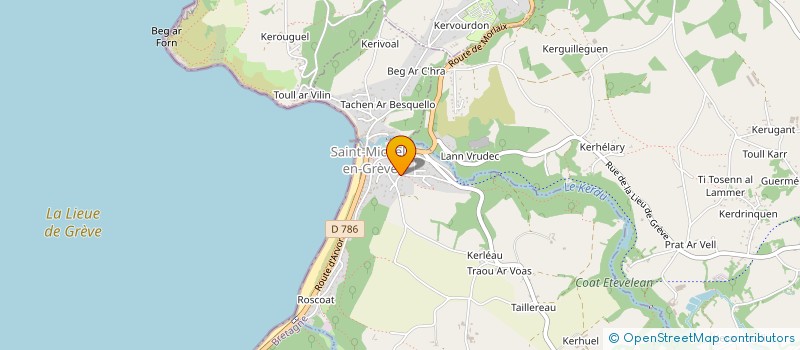 localisation de l'entreprise MADAME JAQUELINE REYNES à SAINT-MICHEL-EN-GREVE