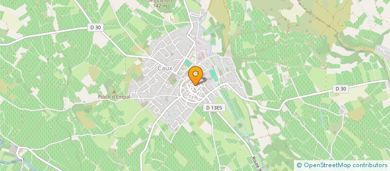 localisation de l'entreprise MADAME JARA NAVIO NAVARRO  CAUX