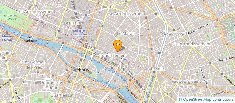 localisation de l'entreprise MADAME JARA VAN DER HAM  PARIS