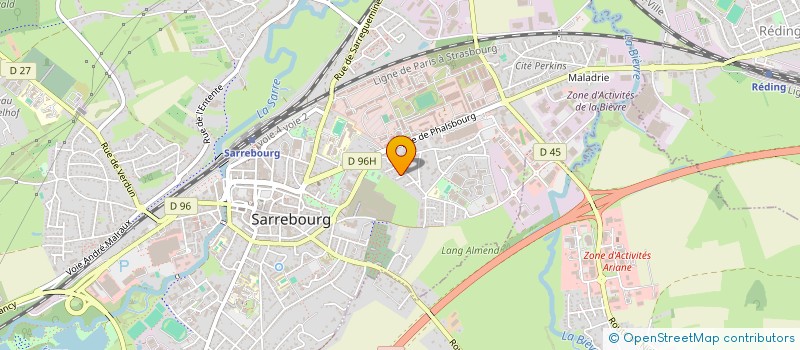 localisation de l'entreprise MADAME JAROSLAVA KRAJICKOVA  LANGATTE