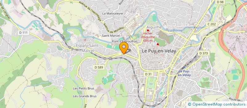 localisation de l'entreprise MADAME JASMINA MUJDZIC à LE PUY-EN-VELAY