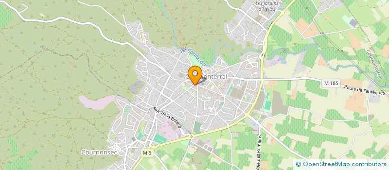 localisation de l'entreprise MADAME JASMINA SEFEROVIC à COURNONTERRAL