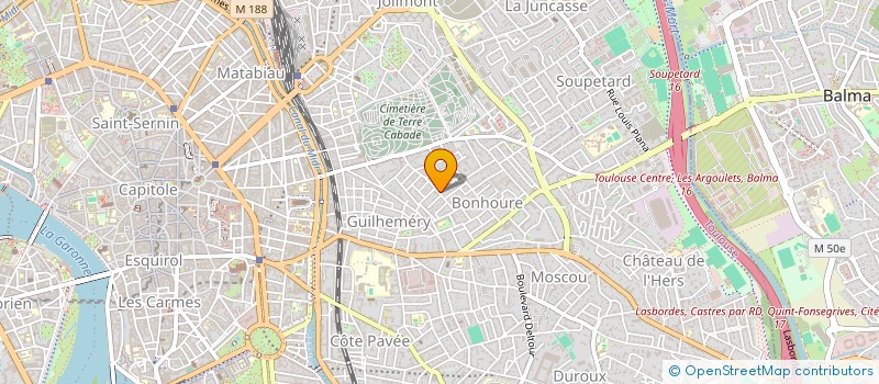 localisation de l'entreprise MADAME JASMINE AURIOL à TOULOUSE