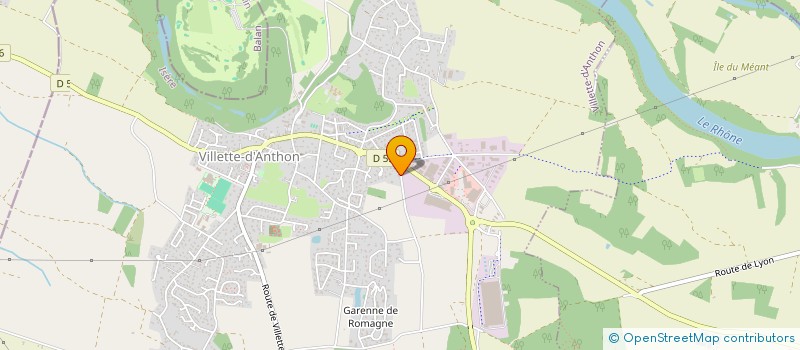 localisation de l'entreprise MADAME JASMINE BENFETTOUCHE  VILLETTE-D'ANTHON