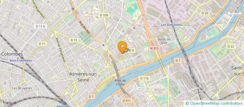 localisation de l'entreprise MADAME JASMINE CADET  GENNEVILLIERS