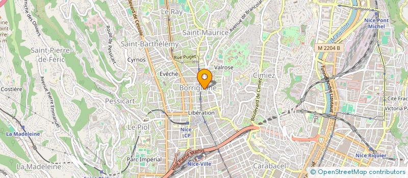 localisation de l'entreprise MADAME JASMINE COLIZZA  NICE