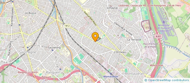 localisation de l'entreprise MADAME JASMINE DASQUE à TOULOUSE